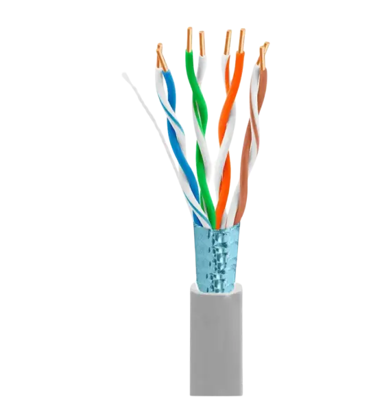 Cat5e FTP 24AwG ,0.50mm ,CU 100% OUTDOOR