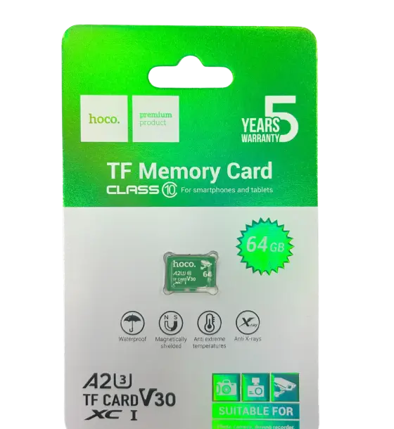 HOCO TF ultra-high-speed surveillance camera memory card(64GB)